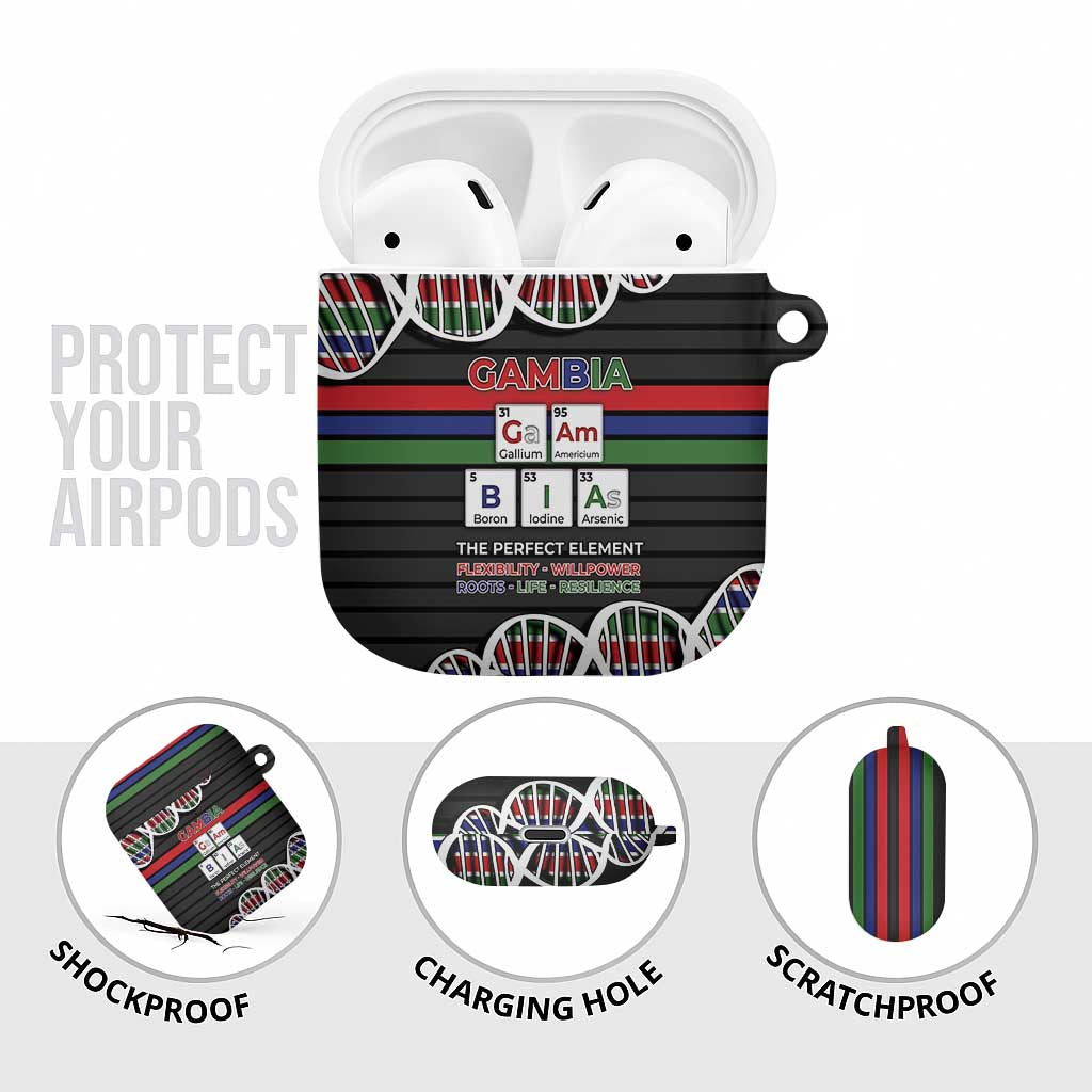 Gambia AirPods Case Perfect Periodic Element Of African - African Pride