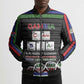 Gambia Bomber Puffer Jacket Perfect Periodic Element Of African - African Pride