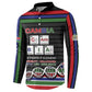 Gambia Button Sweatshirt Perfect Periodic Element Of African