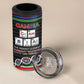 Gambia 4 in 1 Can Cooler Tumbler Perfect Periodic Element Of African - African Pride