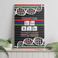 Gambia Canvas Wall Art Perfect Periodic Element Of African - African Pride