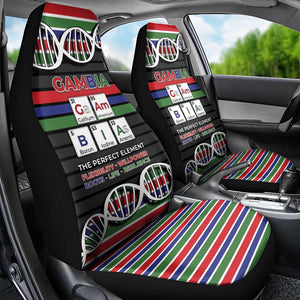 Gambia Car Seat Cover Perfect Periodic Element Of African - African Pride