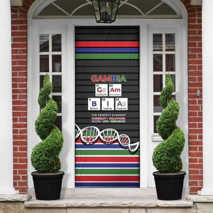 Gambia Door Cover Perfect Periodic Element Of African - African Pride