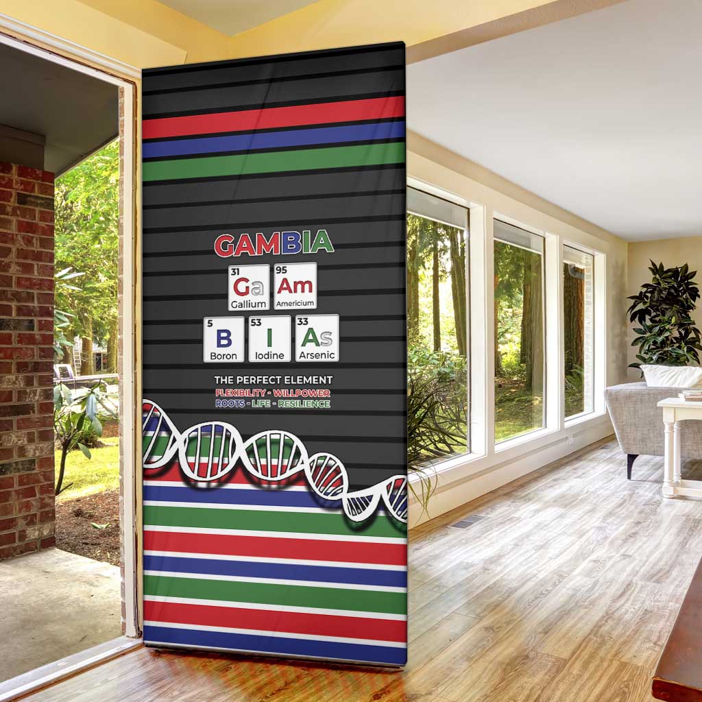 Gambia Door Cover Perfect Periodic Element Of African - African Pride