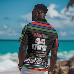 Gambia Hawaiian Shirt Perfect Periodic Element Of African - African Pride