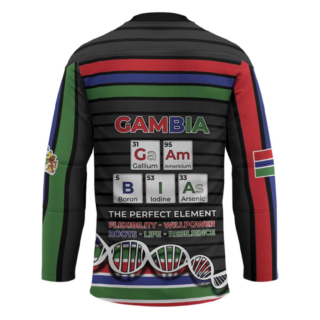 Gambia Hockey Jersey Perfect Periodic Element Of African - African Pride