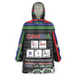 Gambia Kid Wearable Blanket Hoodie Perfect Periodic Element Of African - African Pride