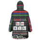 Gambia Kid Wearable Blanket Hoodie Perfect Periodic Element Of African - African Pride