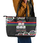 Gambia Leather Tote Bag Perfect Periodic Element Of African - African Pride