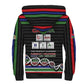 Gambia Sherpa Hoodie Perfect Periodic Element Of African - African Pride