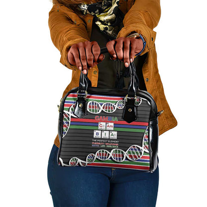 Gambia Shoulder Handbag Perfect Periodic Element Of African - African Pride