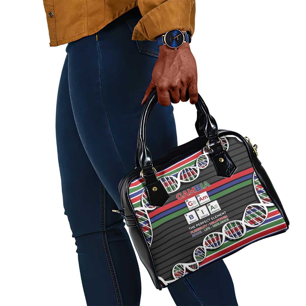 Gambia Shoulder Handbag Perfect Periodic Element Of African - African Pride