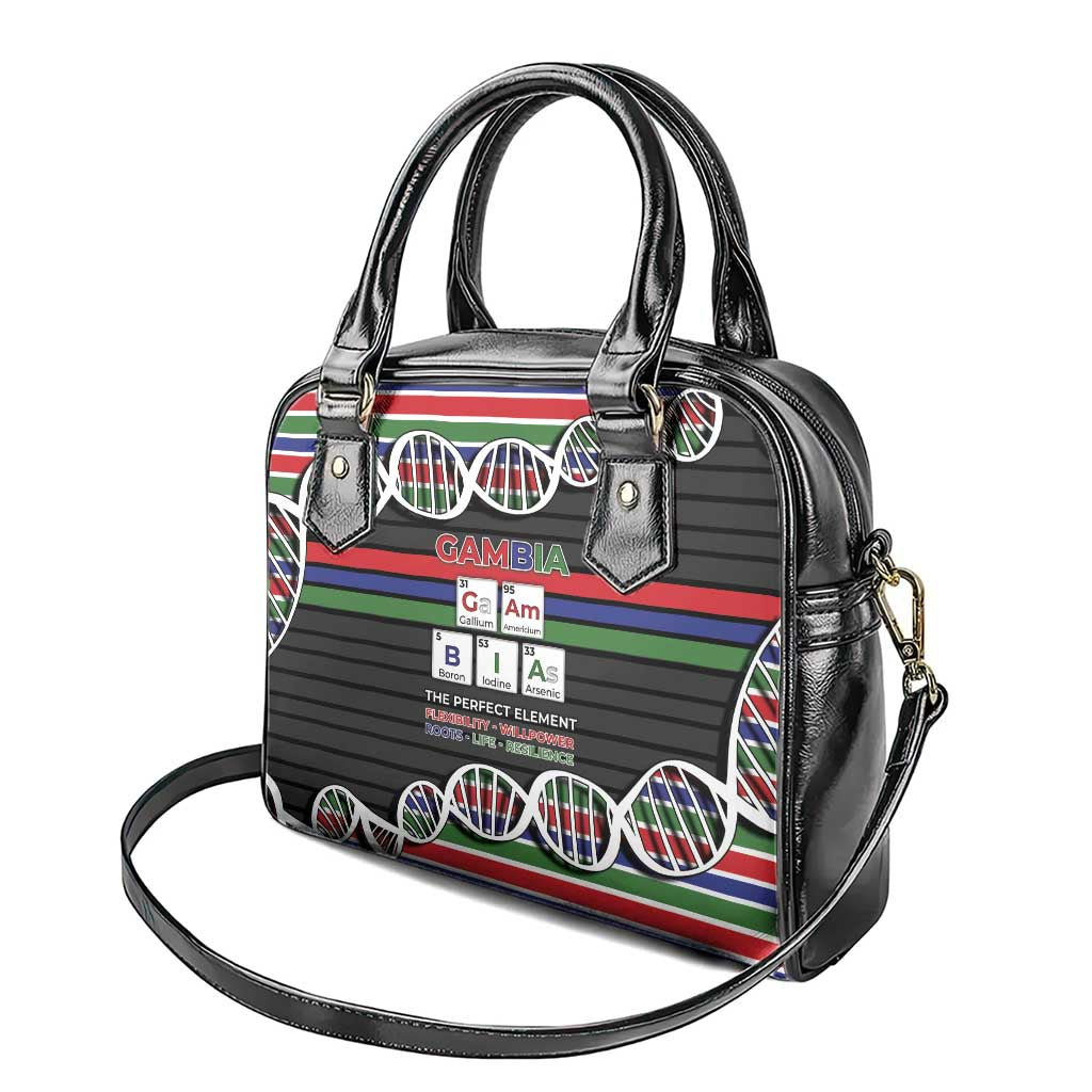 Gambia Shoulder Handbag Perfect Periodic Element Of African - African Pride