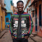 Gambia Sleeve Zip Bomber Jacket Perfect Periodic Element Of African - African Pride