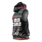 Gambia Sleeveless Hoodie Perfect Periodic Element Of African - African Pride