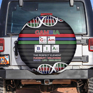 Gambia Spare Tire Cover Perfect Periodic Element Of African - African Pride