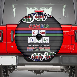 Gambia Spare Tire Cover Perfect Periodic Element Of African - African Pride
