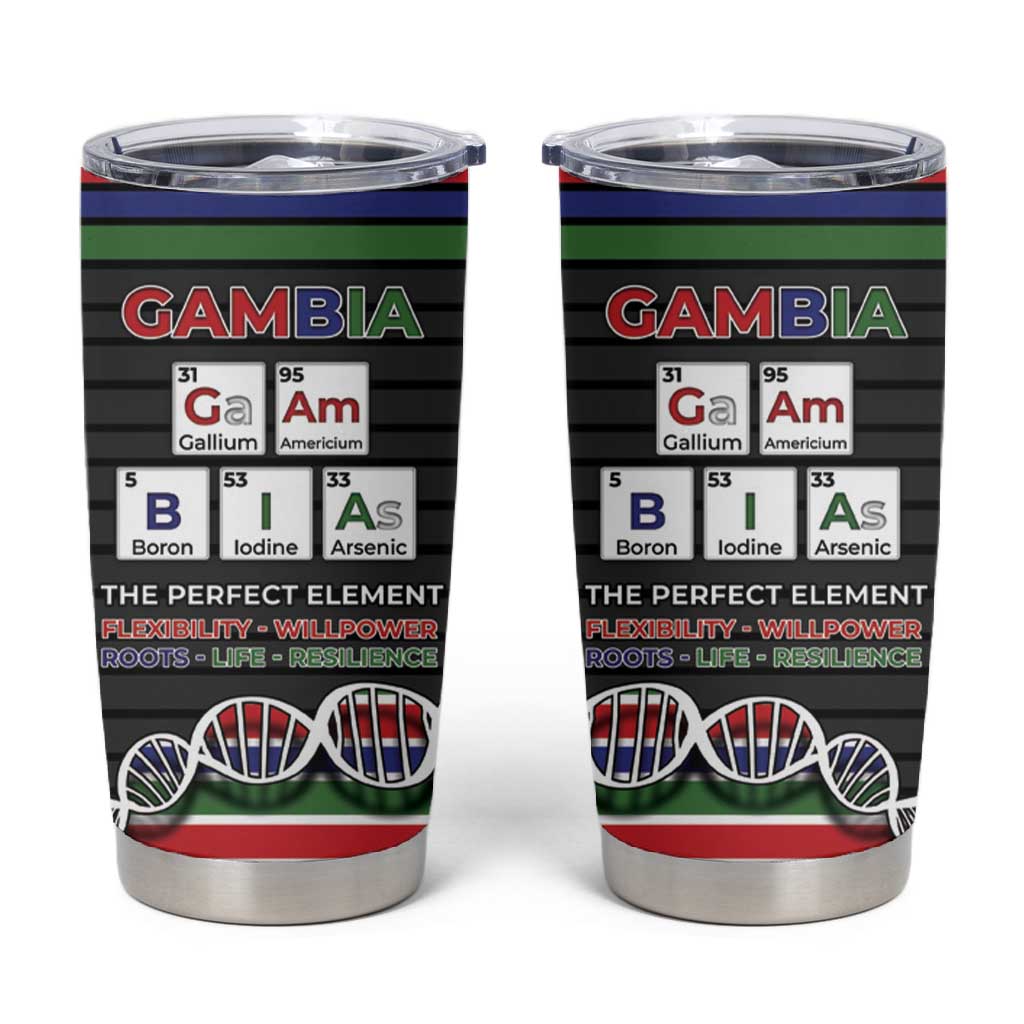 Gambia Tumbler Cup Perfect Periodic Element Of African - African Pride
