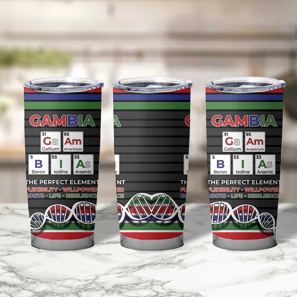 Gambia Tumbler Cup Perfect Periodic Element Of African - African Pride