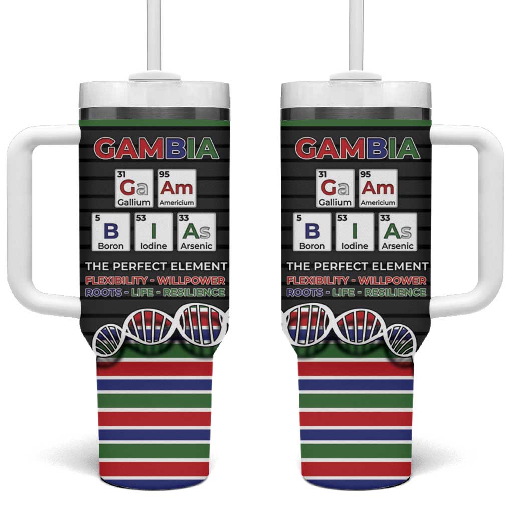Gambia Tumbler With Handle Perfect Periodic Element Of African - African Pride