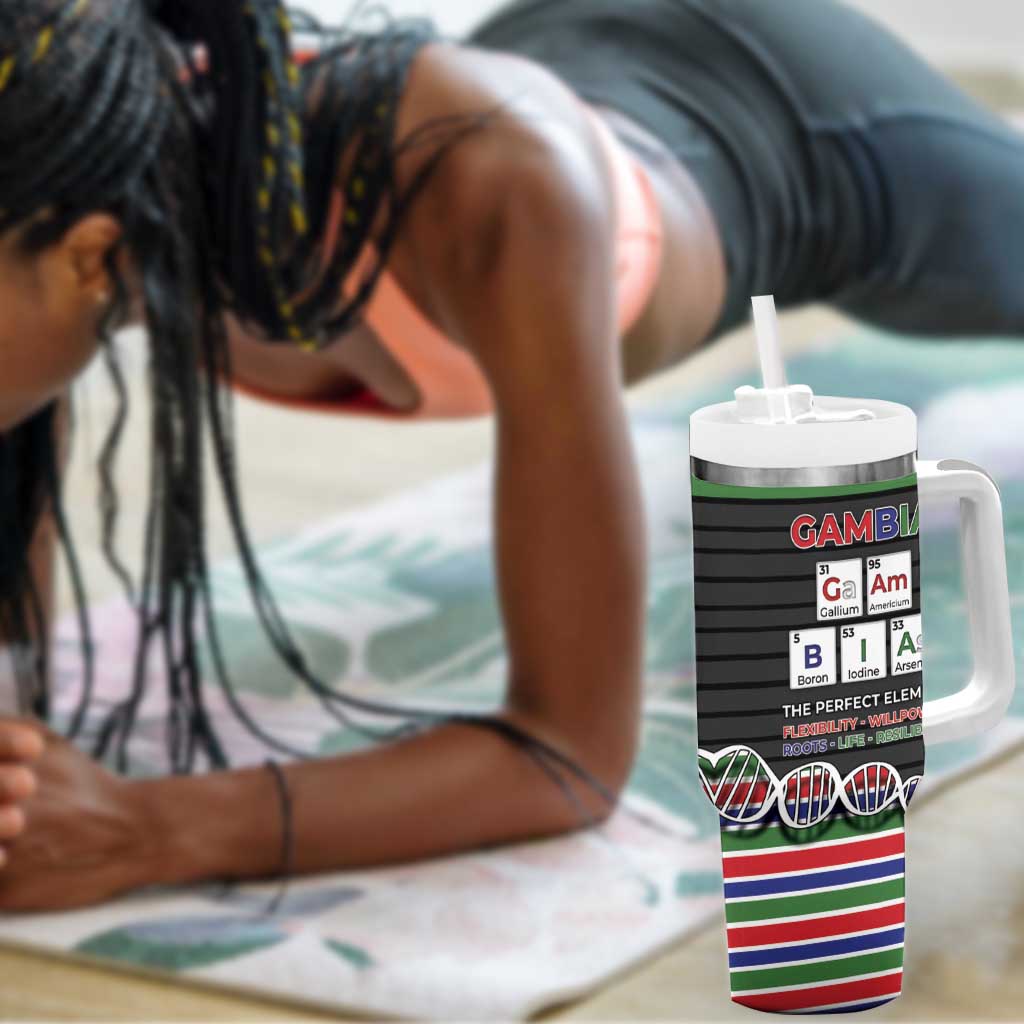 Gambia Tumbler With Handle Perfect Periodic Element Of African - African Pride