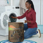 Burkina Faso Laundry Basket African Tribal Horse Patchwork Style - African Pride