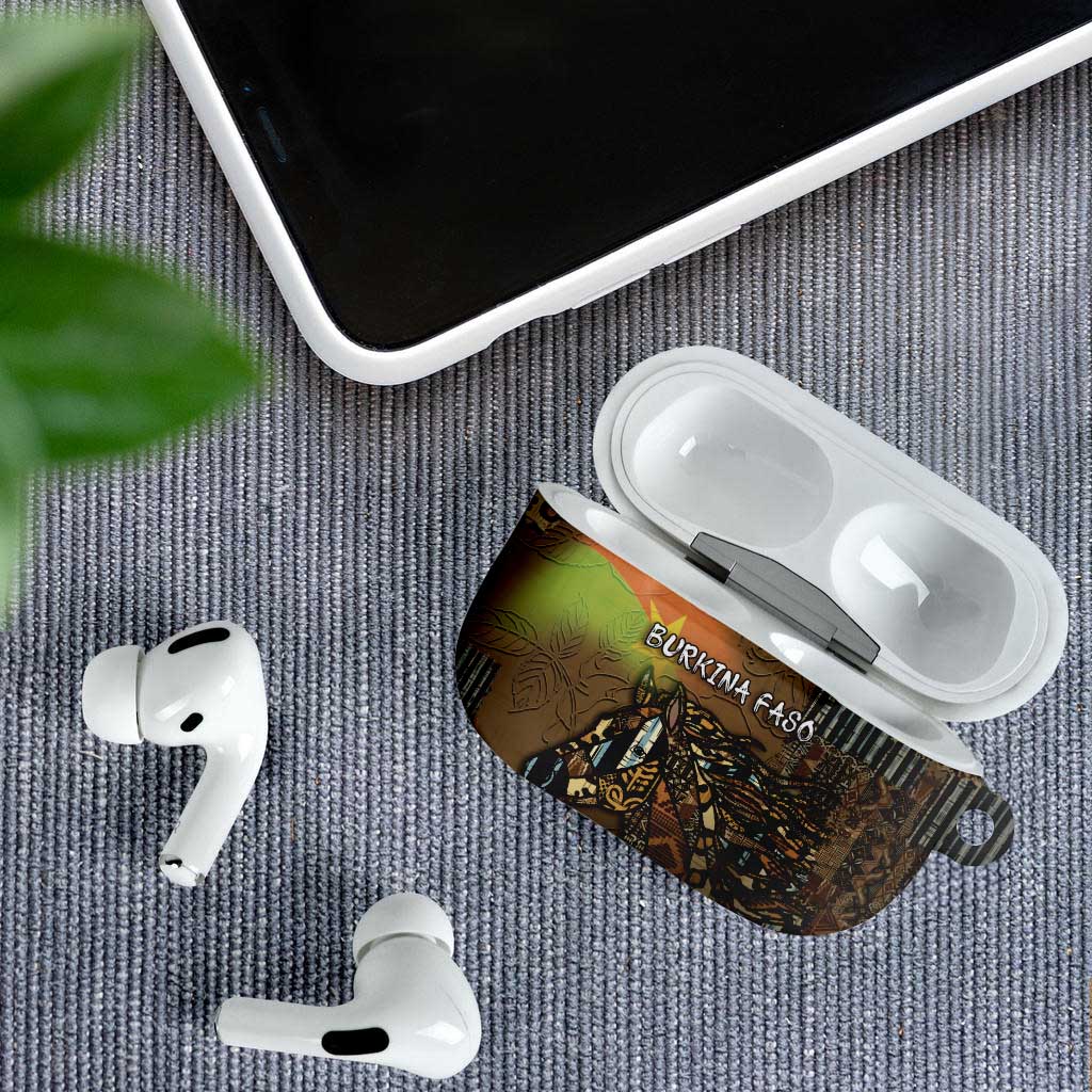 Burkina Faso AirPods Case African Tribal Horse Patchwork Style - African Pride