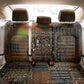 Burkina Faso Back Car Seat Cover African Tribal Horse Patchwork Style - African Pride