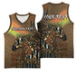 Personalized Burkina Faso Basketball Jersey African Tribal Horse Patchwork Style - African Pride