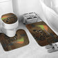 Burkina Faso Bathroom Set African Tribal Horse Patchwork Style - African Pride