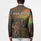 Personalized Burkina Faso Blazer African Tribal Horse Patchwork Style - African Pride