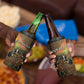 Personalized Burkina Faso 4 in 1 Can Cooler Tumbler African Tribal Horse Patchwork Style - African Pride