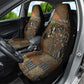 Burkina Faso Car Seat Cover African Tribal Horse Patchwork Style - African Pride