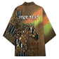 Personalized Burkina Faso Kimono African Tribal Horse Patchwork Style - African Pride
