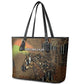 Burkina Faso Leather Tote Bag African Tribal Horse Patchwork Style - African Pride