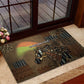 Burkina Faso Rubber Doormat African Tribal Horse Patchwork Style - African Pride