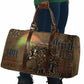 Burkina Faso Travel Bag African Tribal Horse Patchwork Style - African Pride