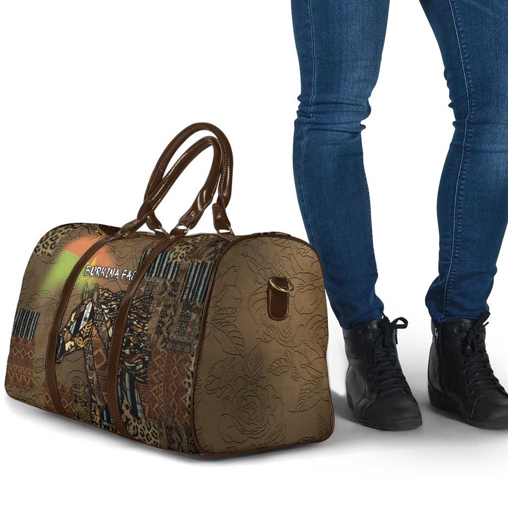 Burkina Faso Travel Bag African Tribal Horse Patchwork Style - African Pride