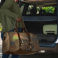 Burkina Faso Travel Bag African Tribal Horse Patchwork Style - African Pride