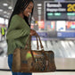 Burkina Faso Travel Bag African Tribal Horse Patchwork Style - African Pride