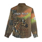 Personalized Burkina Faso Women Casual Shirt African Tribal Horse Patchwork Style - African Pride