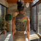 Personalized Burkina Faso Women Sleeveless Polo Shirt African Tribal Horse Patchwork Style - African Pride
