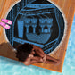 Egypt Menat Beach Blanket Ancient Mythology Goddess Hathor Necklace
