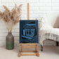 Egypt Menat Canvas Wall Art Ancient Mythology Goddess Hathor Necklace