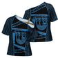 Egypt Menat Cross Shoulder Shirt Ancient Mythology Goddess Hathor Necklace