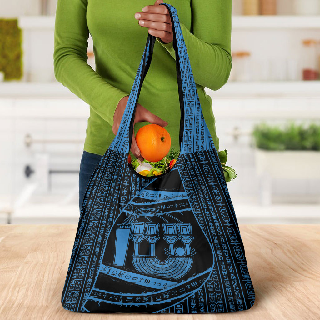 Egypt Menat Grocery Bag Ancient Mythology Goddess Hathor Necklace