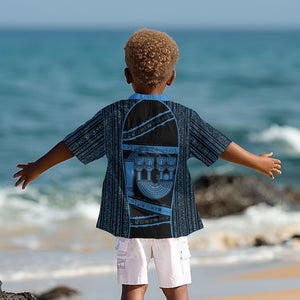 Egypt Menat Kid Hawaiian Shirt Ancient Mythology Goddess Hathor Necklace