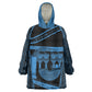 Egypt Menat Kid Wearable Blanket Hoodie Ancient Mythology Goddess Hathor Necklace