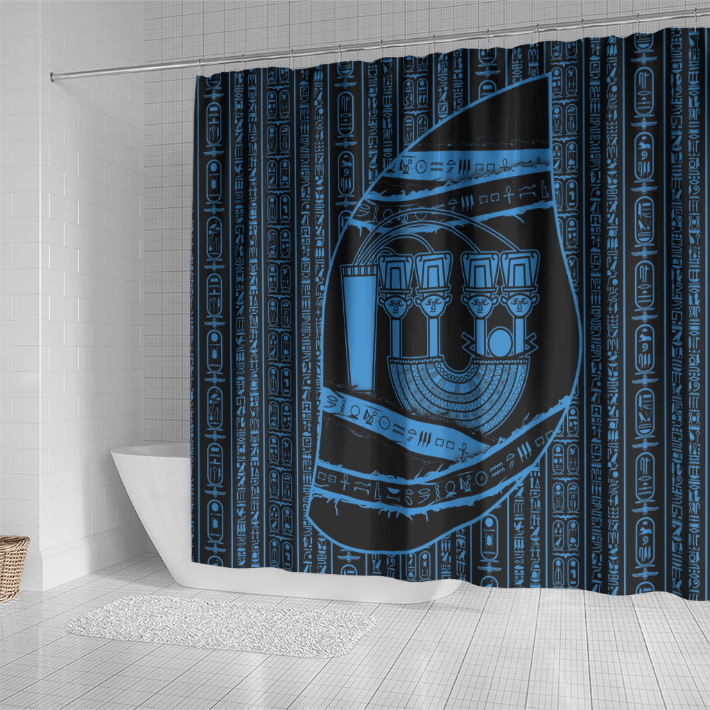 Egypt Menat Shower Curtain Ancient Mythology Goddess Hathor Necklace