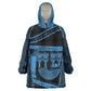 Egypt Menat Wearable Blanket Hoodie Ancient Mythology Goddess Hathor Necklace